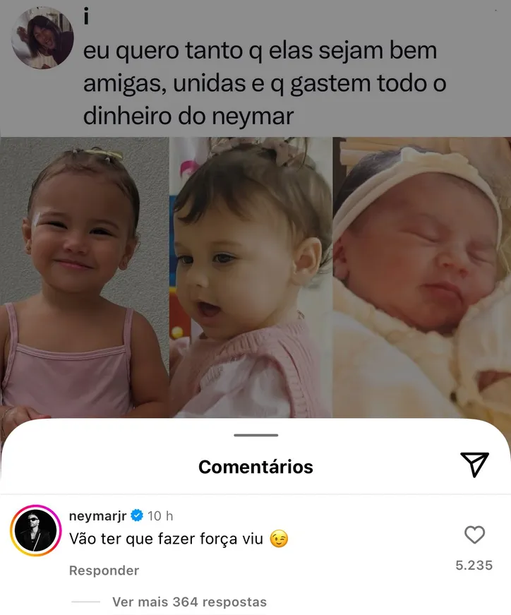 Filhas de Neymar
