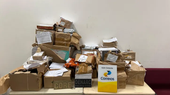 Ação teve apoio do setor de inteligência dos Correios