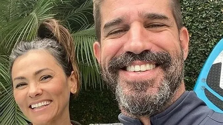 Suzana Alves e Flávio Saretta