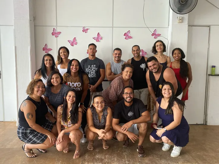Turma de sábado na Aula de Forró Salvador