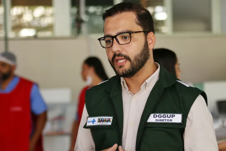 Michael do Carmo, diretor-geral de Gestão das Unidades Próprias da Sesab