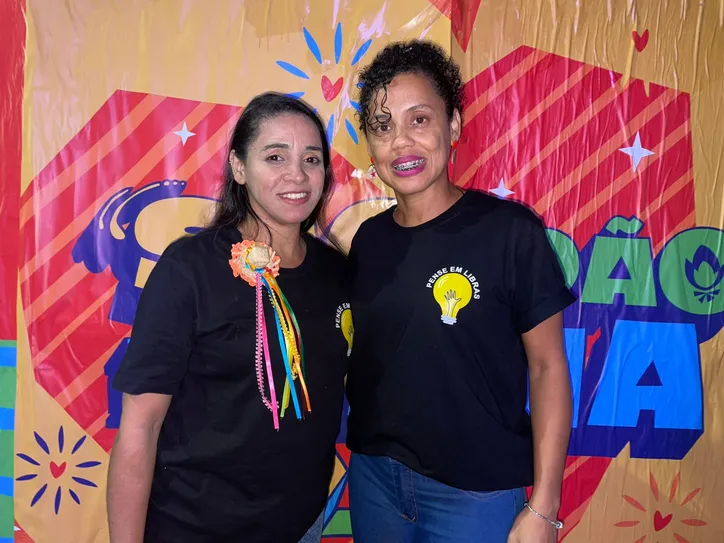 Jamile Simeia (à esquerda) e Priscila Mota (à direita)