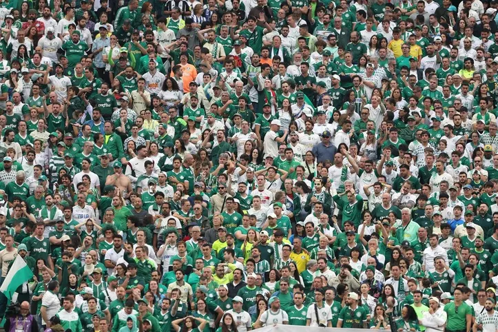 Torcida do Palmeiras contra o Porto no Mundial de Clubes