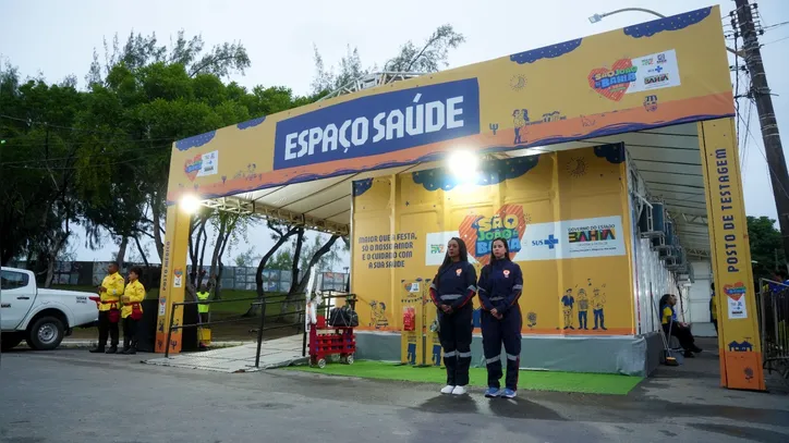 Posto de Saúde no Parque de Exposições