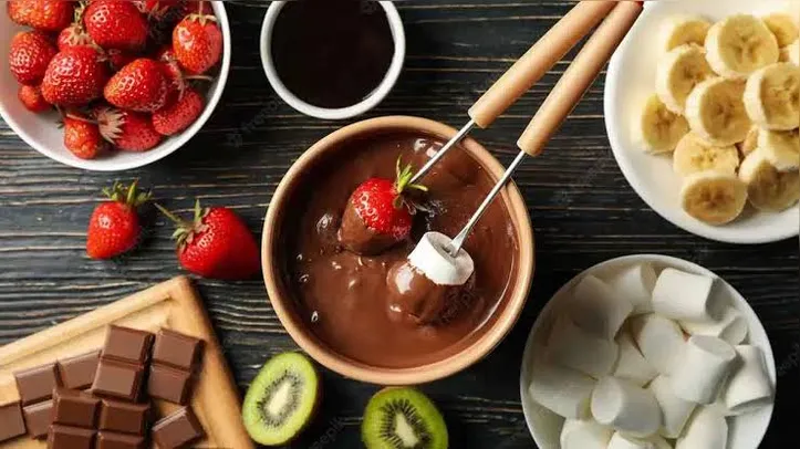 Fundue de chocolate