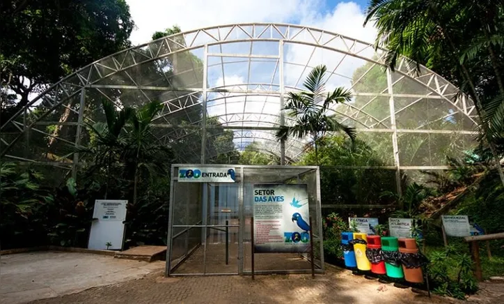 Zoológico é considerado um centro de referência na preservação dos animais silvestres ameaçados de extinção e pertencentes à fauna brasileira