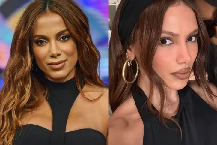 Antes e depois de Anitta