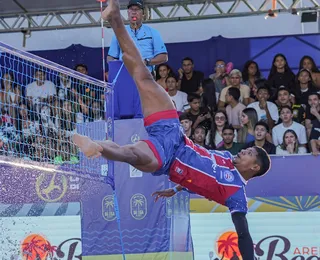 Bahia domina o Goiás e começa a Liga Nacional Futevôlei com triunfo