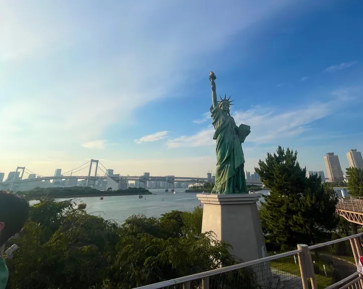 Estátua da Liberdade, parque Odaiba Kaihin-Koen