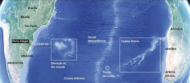 Localização da Elevação do Rio Grande