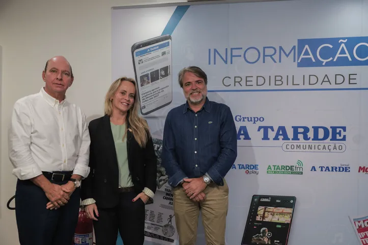 Luciano Neves, Cristina Castro e Ricardo Bertelli
