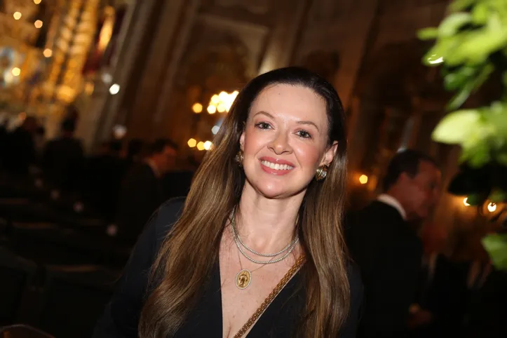 Isabela Suarez, presidente da Associação Comercial da Bahia (ACB), foi uma das presentes