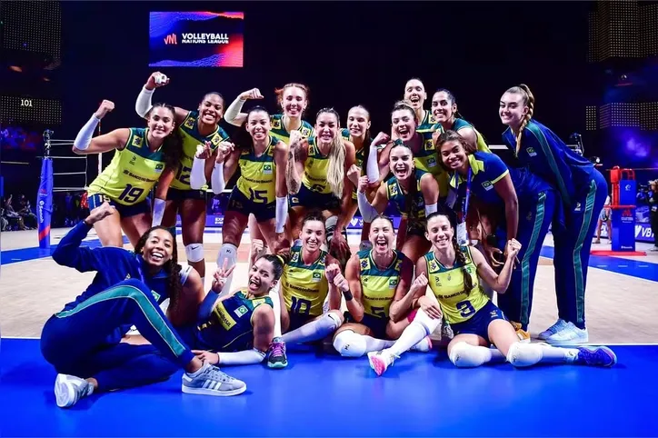 Seleção Brasileira de Vôlei na VNL