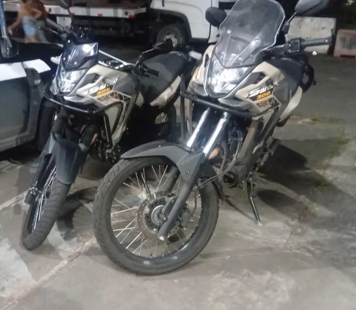 Motos apreendidas