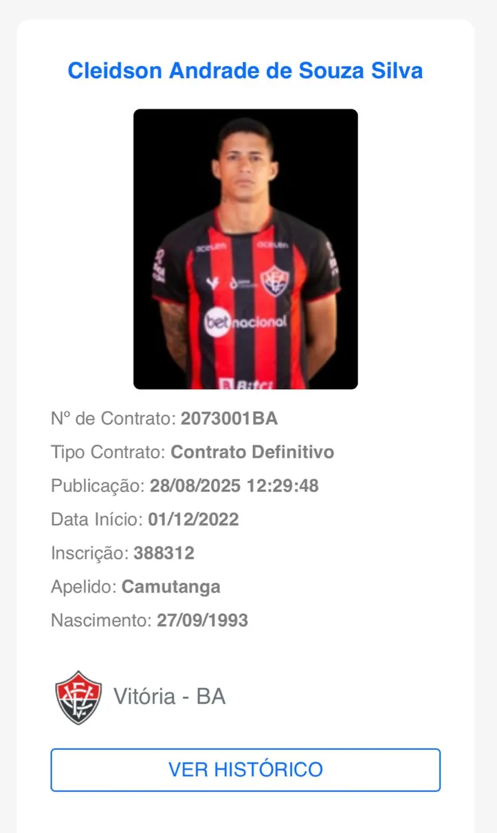 Contrato de Camutanga no BID