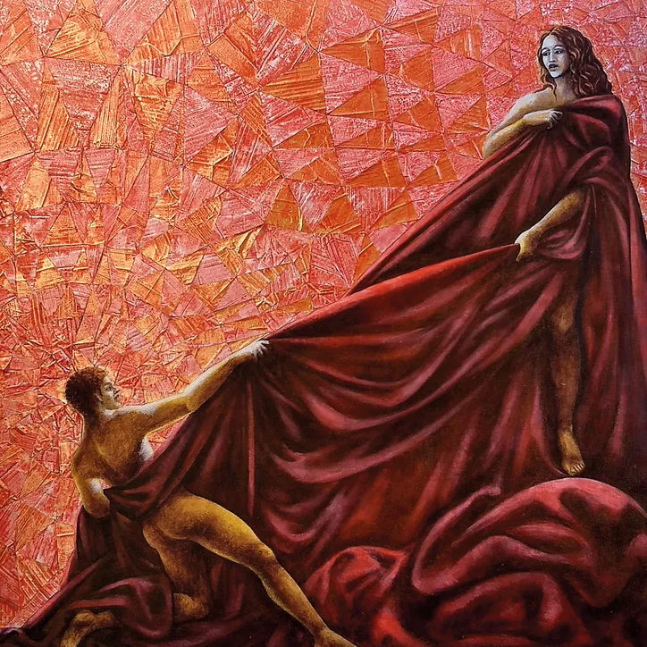 Imagem ilustrativa da imagem Chico Mazzoni confronta barroco clássico com arte reciclada em mostra no Centro Histórico