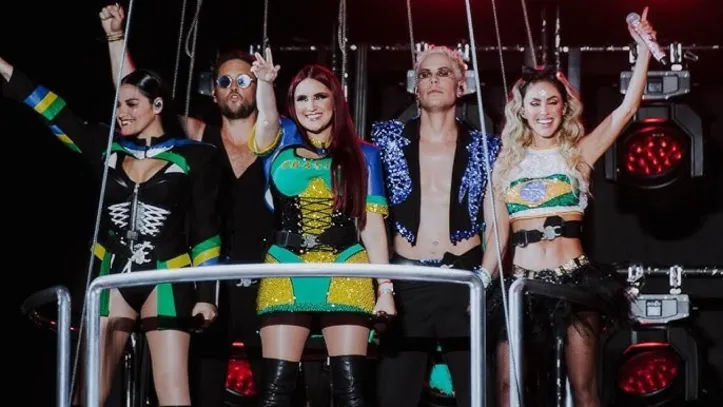 RBD no Brasil durante a turnê de reencontro