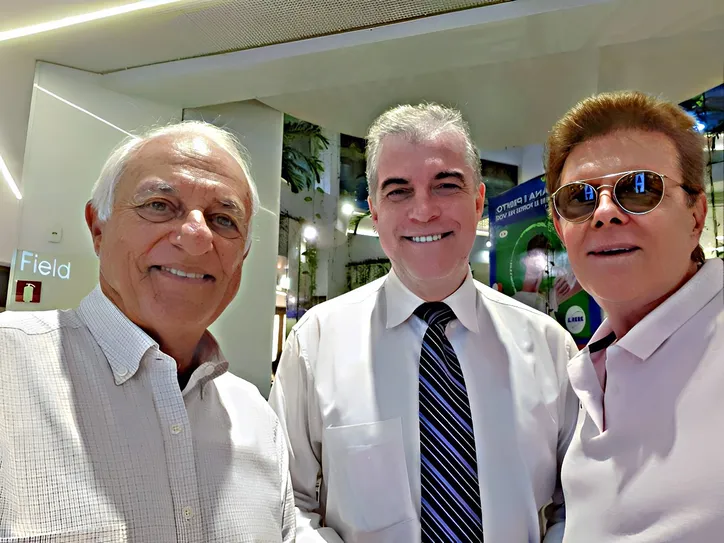 Roberto Koch, Reginaldo Nogueira e Silvio Batalha: amizade de uma vida