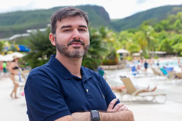 Alessandro Cunha reforça o compromisso com o meio ambiente do Hot Park Costa do Sauípe