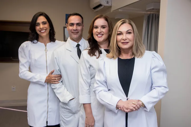 Juliana Bahia, Alexandre Ibrahim, Cláudia Costa e Ana Teresa Amoedo