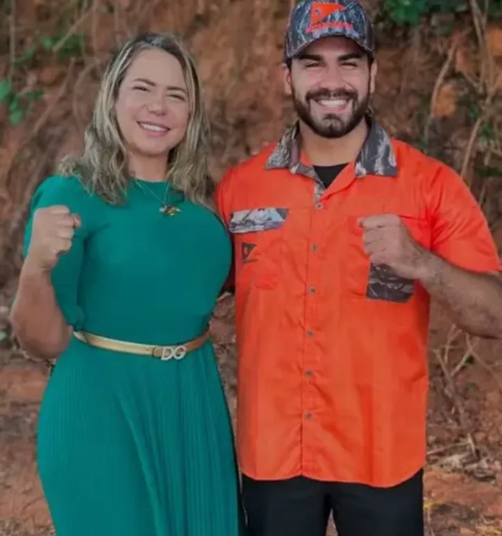 Vereadora Debora Santana e Cleydson Cardoso Costa Filho