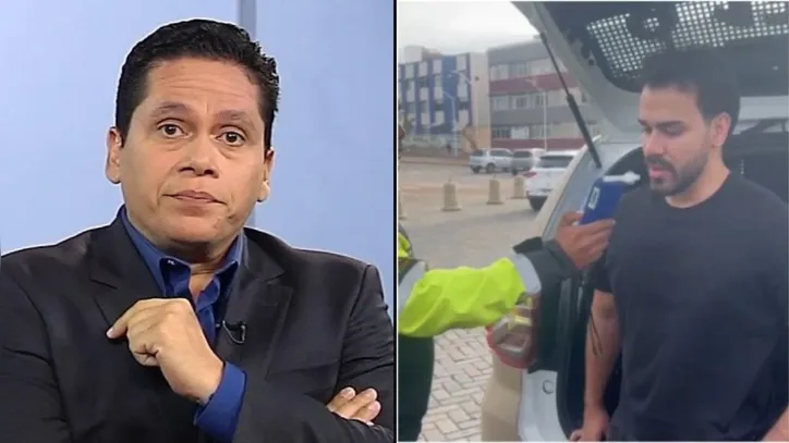 Apresentador Uziel Bueno, da Band Bahia, ex-marido da vereadora Débora Santana