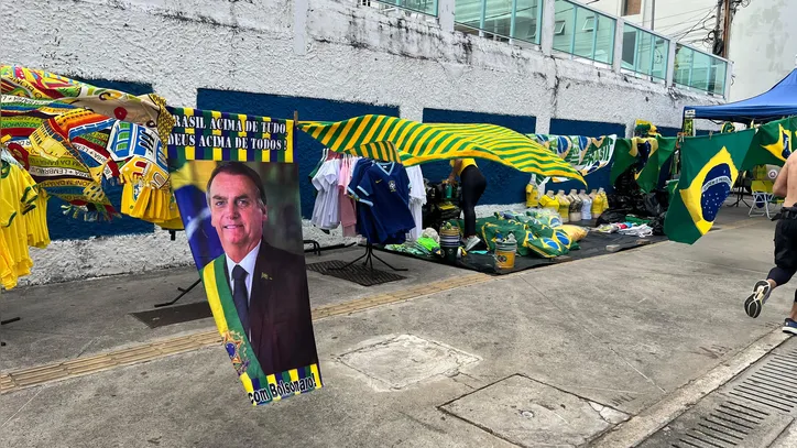Manifestação pró-Bolsonaro