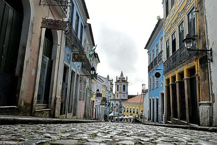 Pelourinho, no centro histórico é um dos pontos turísticos mais procurados na capital baiana
