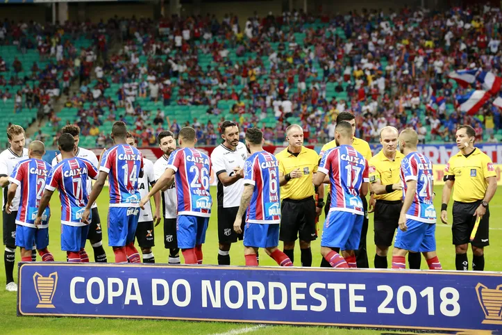 Imagem ilustrativa da imagem Copa do Nordeste: Bahia e Ceará escrevem mais um capítulo da rivalidade