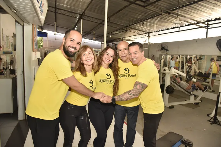 Lenildo, Clenildo,Junior,Tatiane, Graça e Cristiano Ferreira