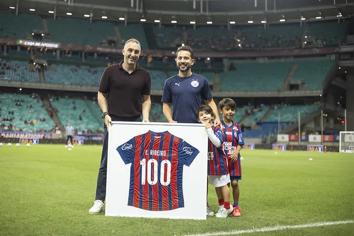 Éverton Ribeiro acumula mais de 100 jogos pelo Bahia