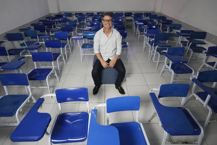 Péricles Andrade, aluno do sexto semestre