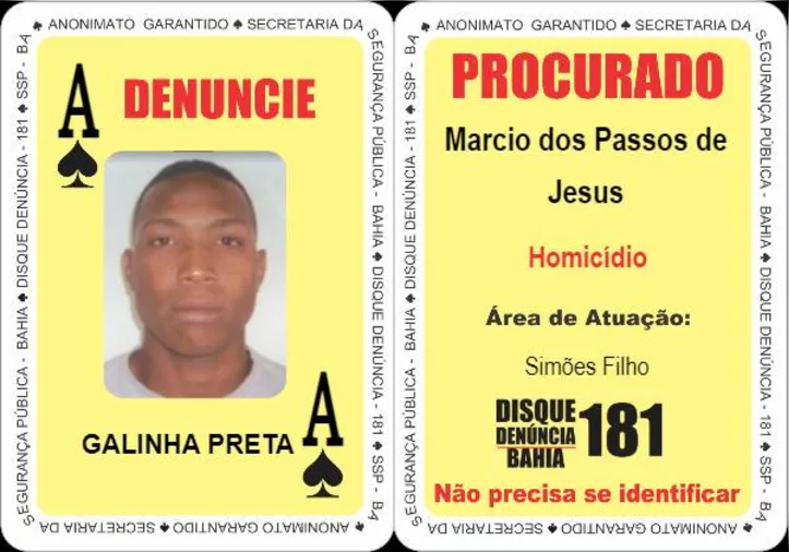 Galinha Preta é investigado por homicídio em Simões Filho