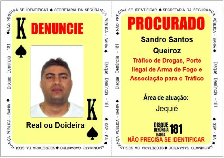 Real ou Doideira é procurado por envolvimento com o tráfico de drogas em Jequié