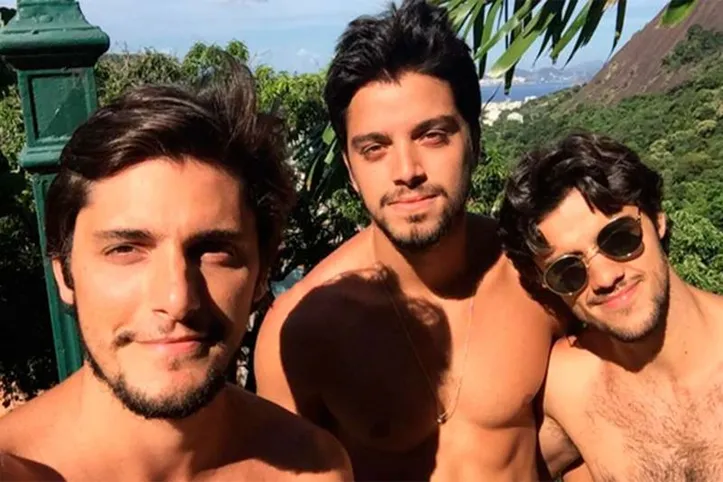 Rodrigo Simas, Felipe Simas e Bruno Gissoni