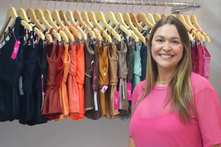 Simone Pinheiro fundou a marca de moda fitness Mony