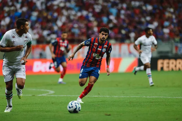 Cauly em campo pelo Bahia