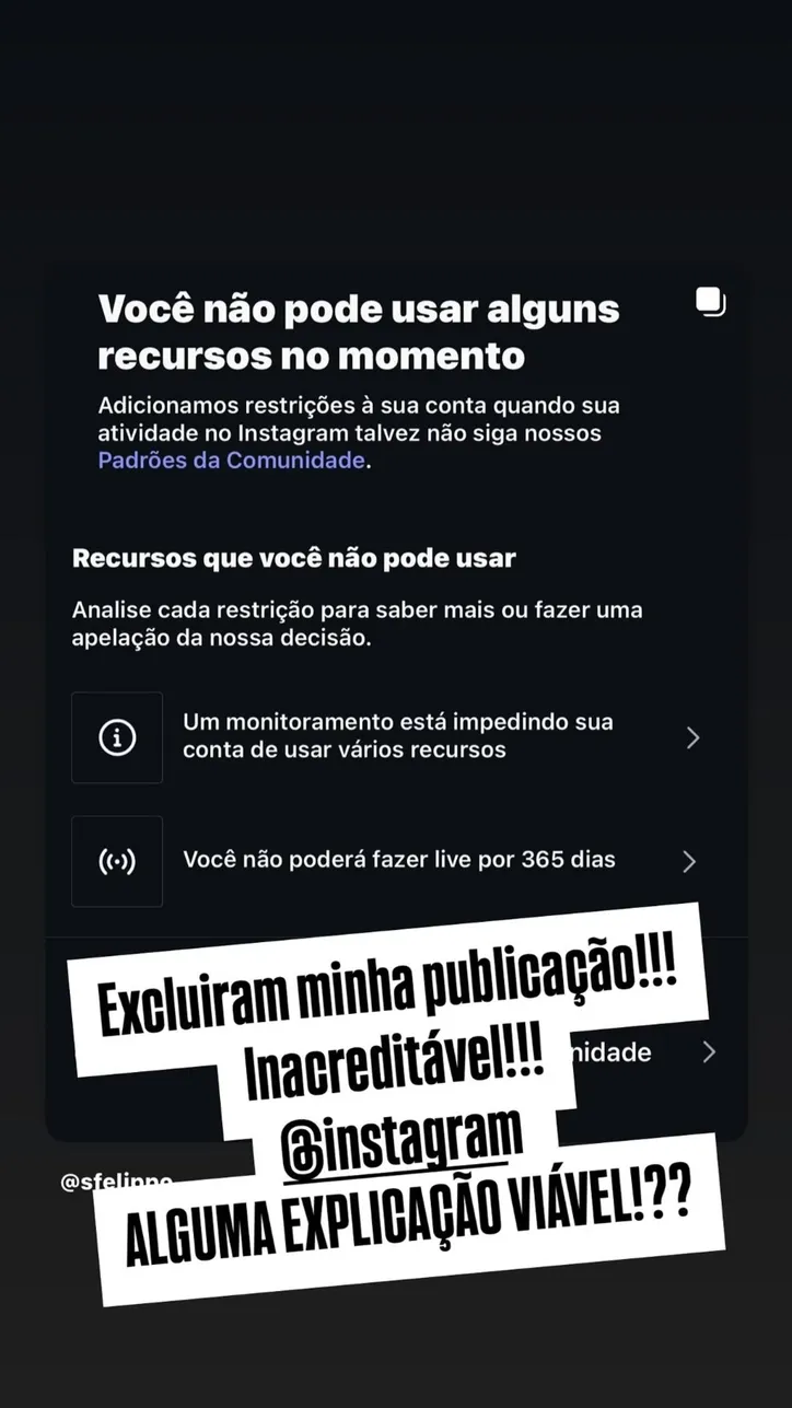 Post de Samara Felippo