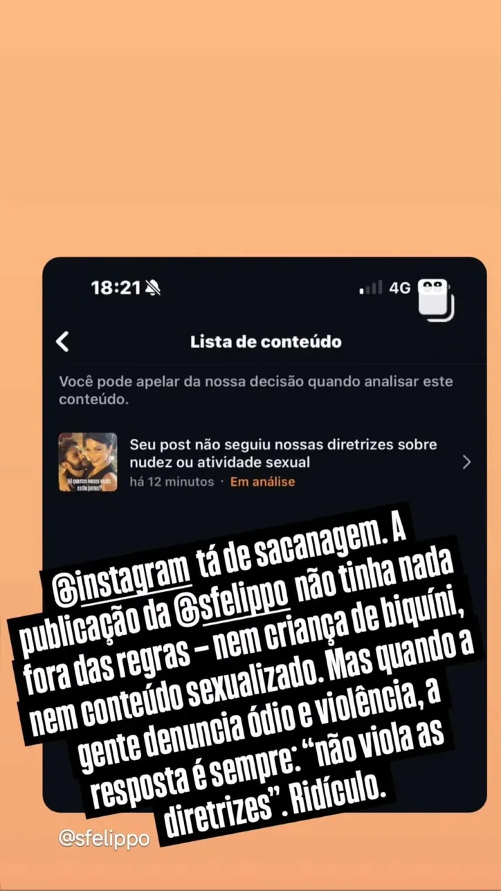 Post de Samara Felippo