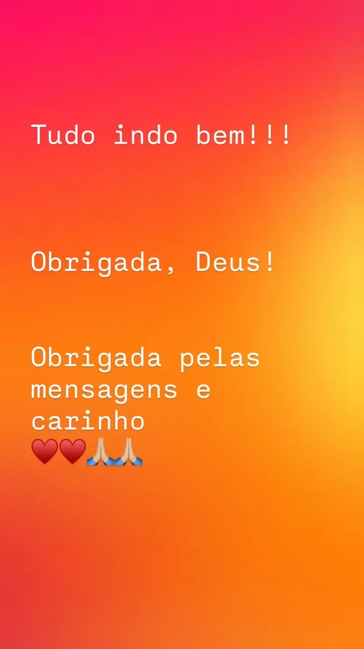 Post da esposa de Faustão no Instagram