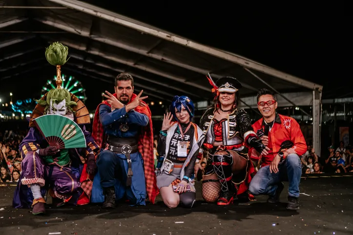 Cosplay é sucesso no evento