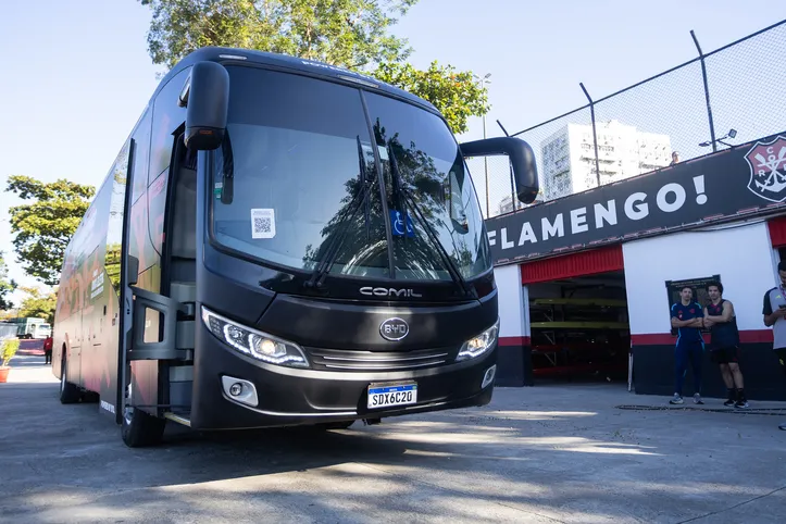 Ônibus 100% elétrico da BYD