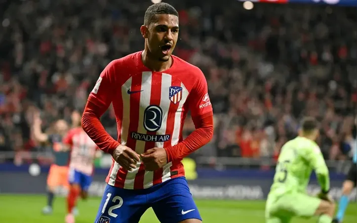 Samuel Lino, do Atlético de Madrid