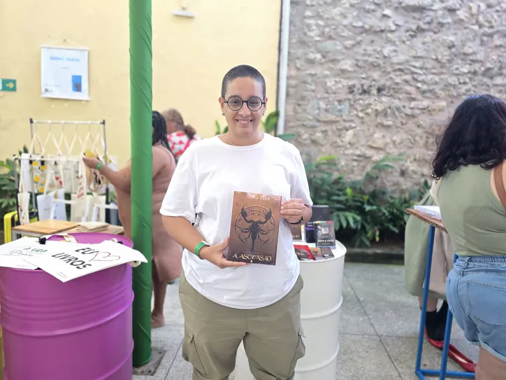 A escritora Ingrid Gomm