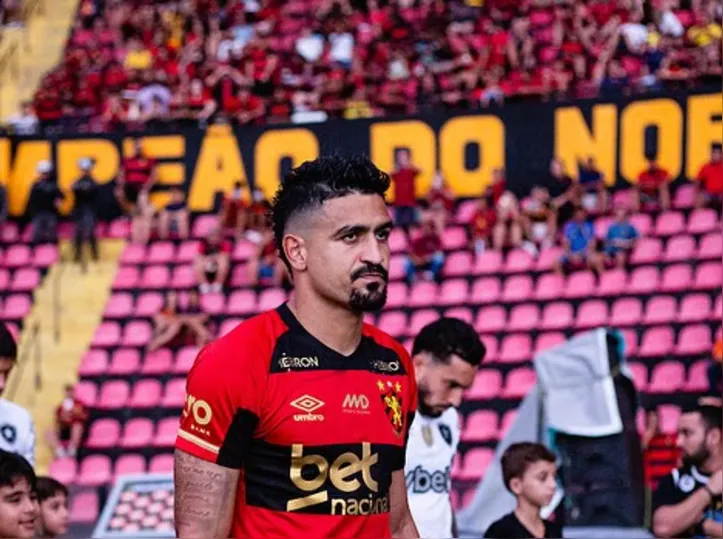 Ramon durante sua estreia com a camisa do Sport Recife