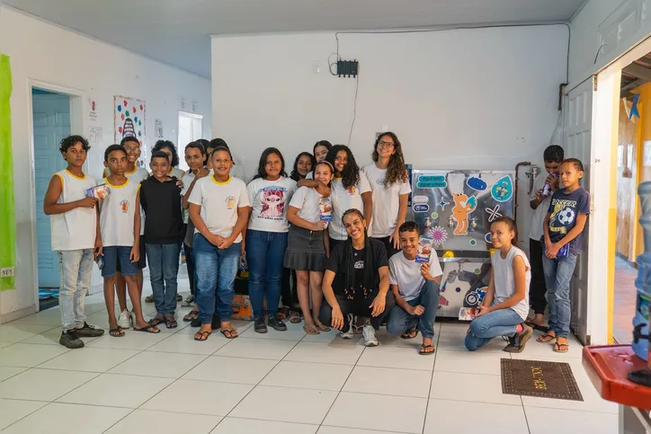 Imagem ilustrativa da imagem Fundação leva hortas e água tratada a 16 escolas da Bahia