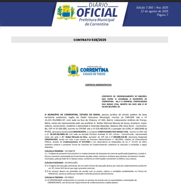 Imagem ilustrativa da imagem Gasto milionário envolve compra de 110 mil pastéis em município baiano