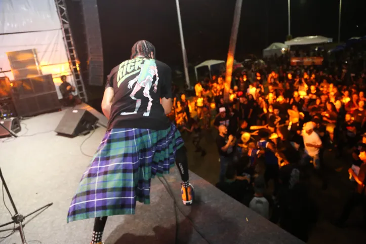 Palco do Rock reúne roqueiros em Piatã no Carnaval