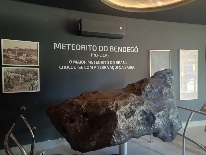 Meteorito Bendegó encontrado em cidade no interior baiano
