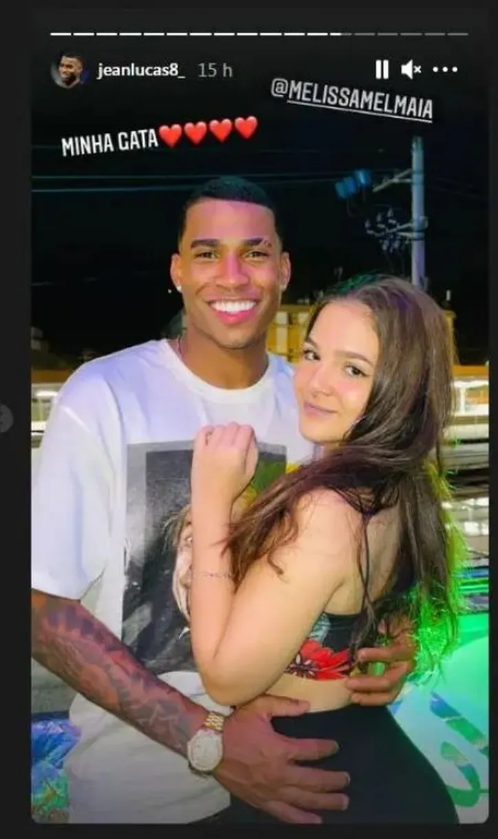 Jean Lucas e Mel Maia